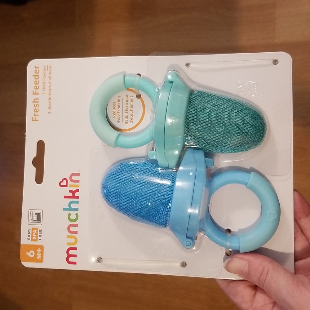 Munchkin fresh mesh feeder 2 pack NWT